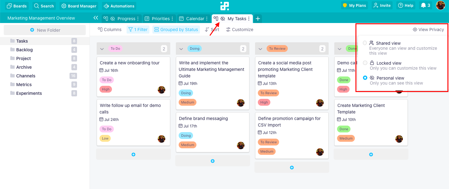 View Privacy Options View Privacy Options
